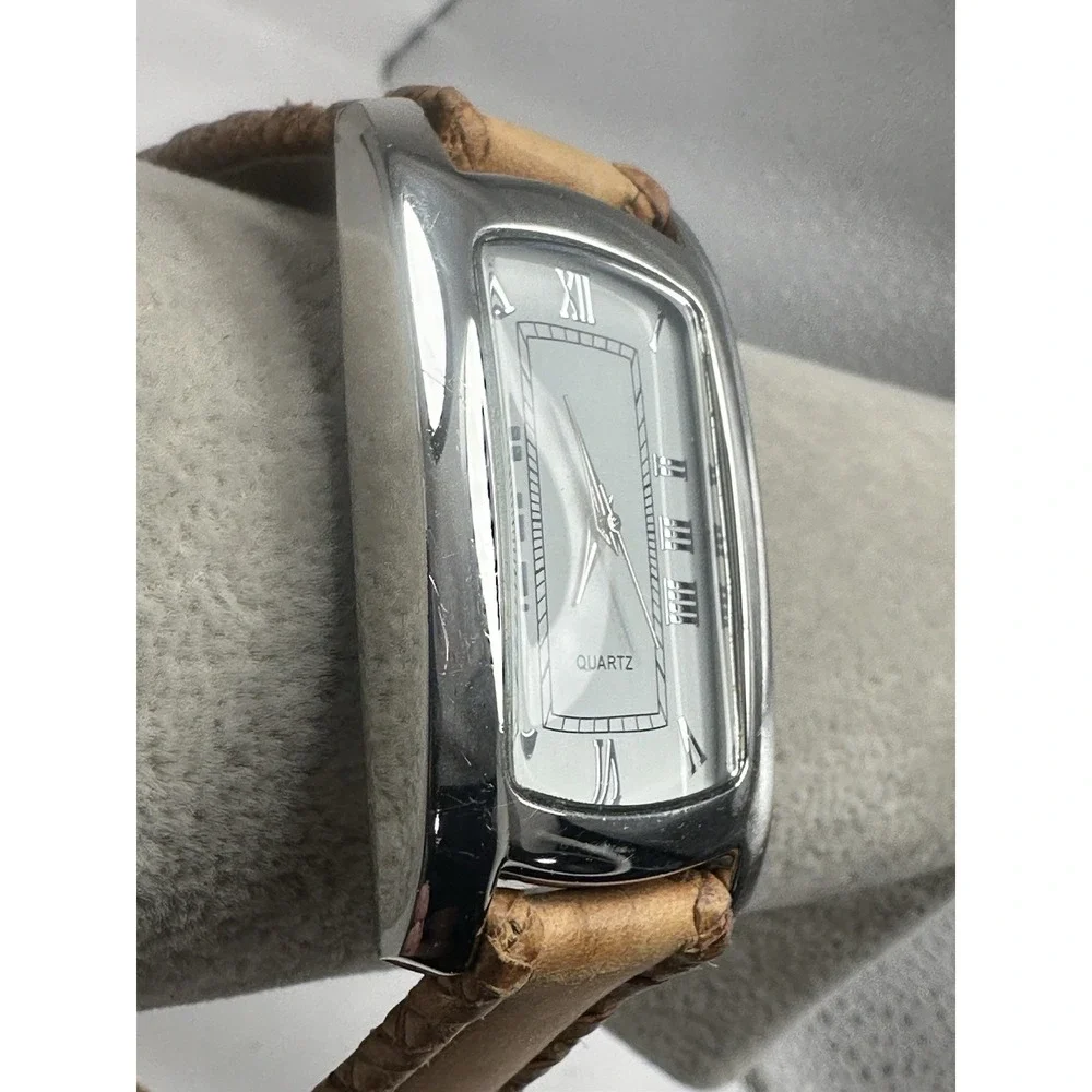 Coldwater‎ Creek Ladies Tank Watch CWC01L New Battery 29MM 7.75